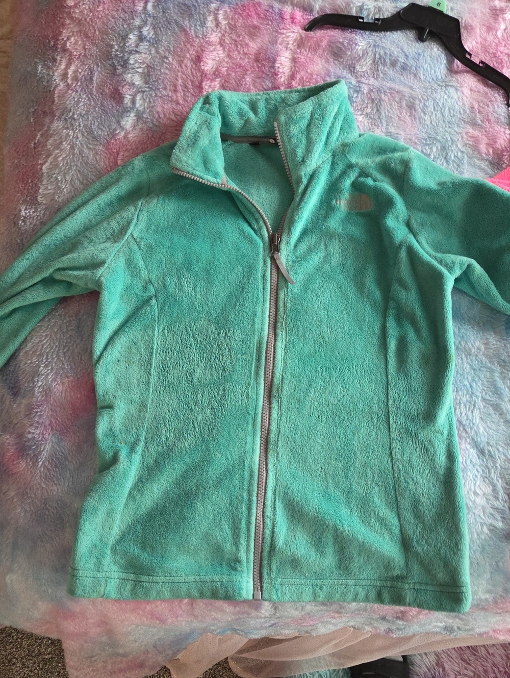 The North Face Girls' Aqua Plush Fleece Jacket